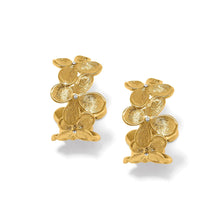 Load image into Gallery viewer, Brighton Everbloom Petal Hoop Earrings -Gold