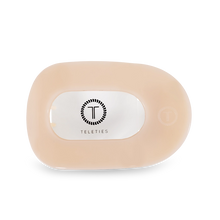 Load image into Gallery viewer, Teleties Flat Round Clips -Almond Beige