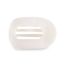 Load image into Gallery viewer, Teleties Flat Round Clips -Coconut White