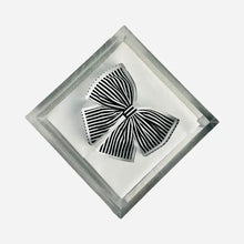 Load image into Gallery viewer, MH Acrylic Napkin Weight -Black Bow