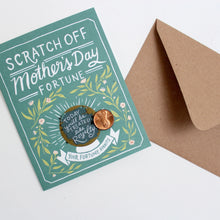 Load image into Gallery viewer, Scratch Off Mother&#39;s Day Card -Floral Fortune

