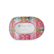 Load image into Gallery viewer, Teleties Flat Round Clips -Fuschia Dream