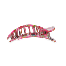 Load image into Gallery viewer, Teleties Flat Round Clips -Fuschia Dream