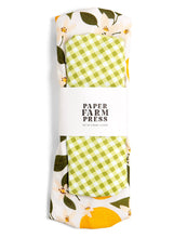Load image into Gallery viewer, Paper Farm Press Orange Orchard Bowl Cover Set