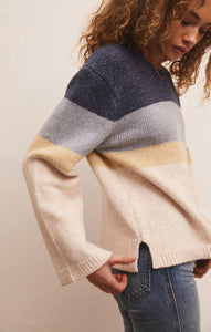 Z Supply Sawyer Stripe Pullover Sweater