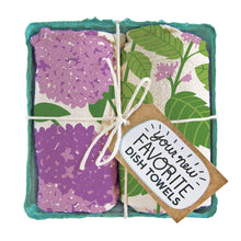 Load image into Gallery viewer, Neighborgoods Tea Towel Set -I Lilac Purple