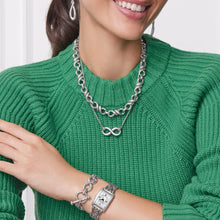 Load image into Gallery viewer, Brighton Interlok Infinity Bracelet