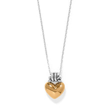Load image into Gallery viewer, Brighton Interlok Love Knot Heart Necklace