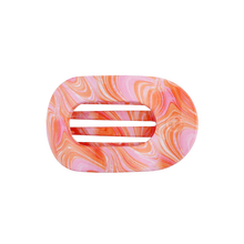 Load image into Gallery viewer, Teleties Flat Round Clip -Just Keep Swimming