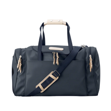 Load image into Gallery viewer, Jon Hart Medium Square Duffel -Navy