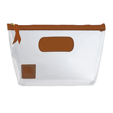 Load image into Gallery viewer, Jon Hart Clear Grande Pouch-Bridle Leather