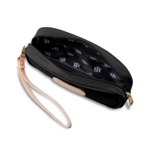 Load image into Gallery viewer, Jon Hart Wristlet / Crossbody -Black