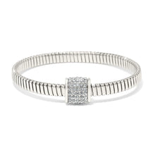 Load image into Gallery viewer, Brighton Meridian Solis Spring Bracelet -Silver