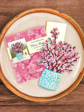 Load image into Gallery viewer, Flower Bouquet Card -Cherry Blossoms