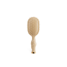 Load image into Gallery viewer, Teleties Mini Detangler Hair Brush for Medium Hair –Tan