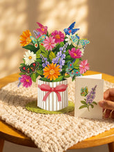 Load image into Gallery viewer, Flower Bouquet Card -Enchanted Garden