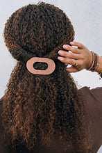 Load image into Gallery viewer, Teleties Flat Round Clips -Mocha Mousse