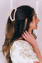Load image into Gallery viewer, Teleties Open Hair Clips -Almond Beige
