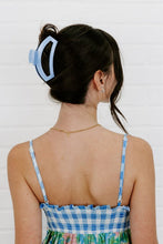 Load image into Gallery viewer, Teleties Open Hair Clips -Clear Skies