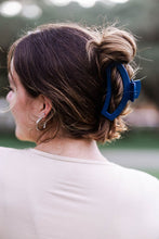 Load image into Gallery viewer, Teleties Open Hair Clips -Midnight Rain