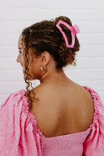 Load image into Gallery viewer, Teleties Open Hair Clips -Peonies Please