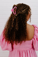 Load image into Gallery viewer, Teleties Open Hair Clips -Peonies Please