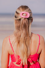 Load image into Gallery viewer, Teleties Flat Round Clips -Paradise Pink