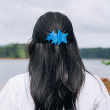 Load image into Gallery viewer, Teleties Shooting Star Flat Hair Clip -Blue