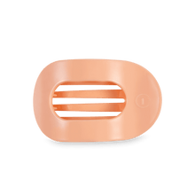 Load image into Gallery viewer, Teleties Flat Round Clips -Peach Fuzz