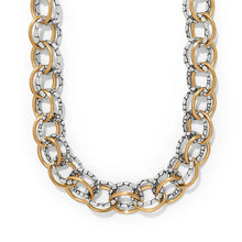 Load image into Gallery viewer, Brighton Pebble Link Two Tone Necklace