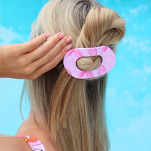 Load image into Gallery viewer, Teleties Flat Round Clip -Pinch Me!