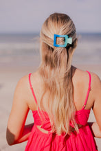 Load image into Gallery viewer, Teleties Flat Square Clips -Poolside