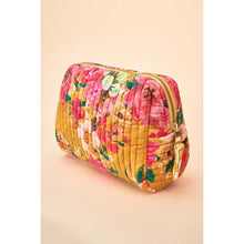 Load image into Gallery viewer, Impressionist Floral Quilted Vanity Bag