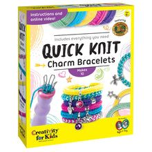Load image into Gallery viewer, Quick Knit Charm Bracelets