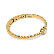 Load image into Gallery viewer, Brighton Celestia Heart Hinged Bangle -Gold