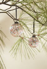 Load image into Gallery viewer, Rainbow Glitter Ornament