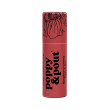Load image into Gallery viewer, Raspberry Creme Flower Powered Lip Balm