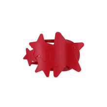 Load image into Gallery viewer, Teleties Shooting Star Flat Hair Clip -Red
