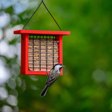 Load image into Gallery viewer, Suet Feeder -Red