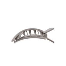 Load image into Gallery viewer, Teleties Flat Square Clips -Silver Flames