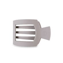 Load image into Gallery viewer, Teleties Flat Square Clips -Silver Flames
