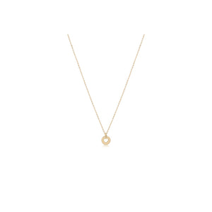 enewton 16" Gold Necklace -Love Small Gold Disc