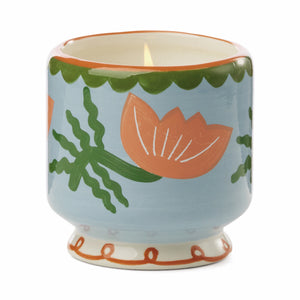 A Dopo Handpainted Candle -Cactus Flower