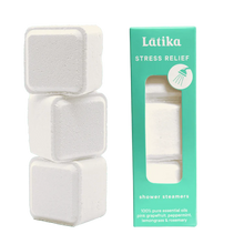 Load image into Gallery viewer, Latika Beauty Shower Steamers -Stress Relief