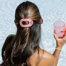 Load image into Gallery viewer, Teleties Flat Round Clip -Summer Crush
