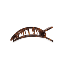 Load image into Gallery viewer, Teleties Flat Square Clips -Tortoise