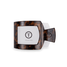 Load image into Gallery viewer, Teleties Flat Square Clips -Tortoise