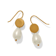 Load image into Gallery viewer, Brighton Trust Your Journey Petite Pearl French Wire Earrings