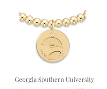 Load image into Gallery viewer, enewton ecollegiate classic gold 3mm bracelet -georgia southern