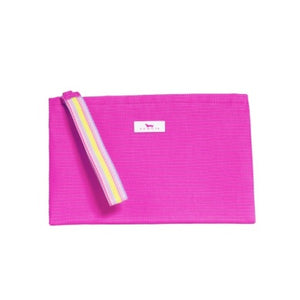 Scout Cabana Clutch -Neon Pink